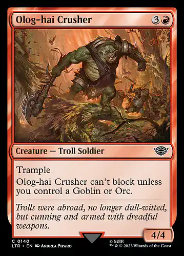 Olog-hai Crusher - ltr Spoiler