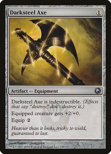 Darksteel Axe - som Spoiler