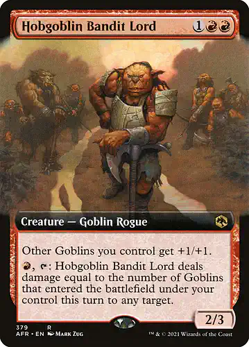 Hobgoblin Bandit Lord - afr Spoiler