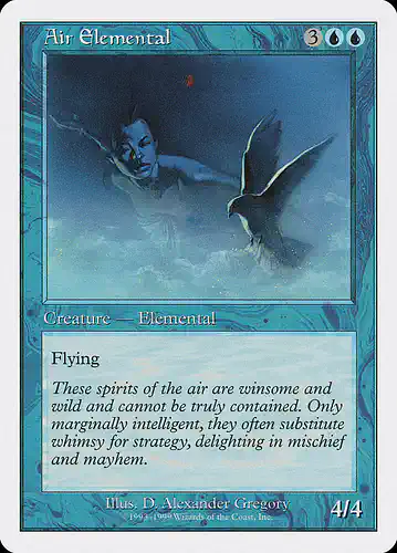Air Elemental - brb Spoiler