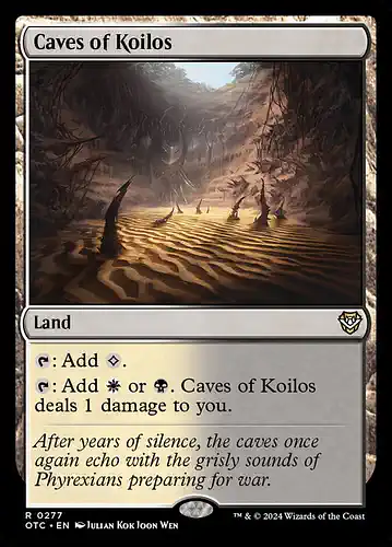 Caves of Koilos - otc Spoiler