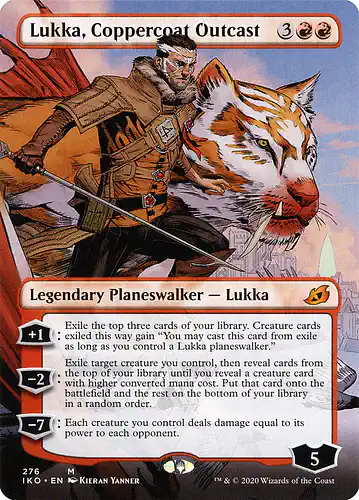 Lukka, Coppercoat Outcast - iko Spoiler