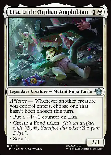 Lita, Little Orphan Amphibian - tmt Spoiler