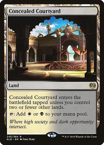 Concealed Courtyard - kld Spoiler