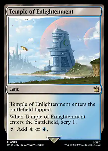 Temple of Enlightenment - who Spoiler