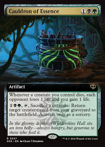 Cauldron of Essence - sos Spoiler
