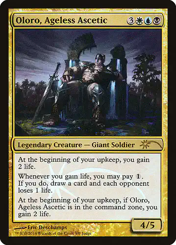 Oloro, Ageless Ascetic - j14 Spoiler