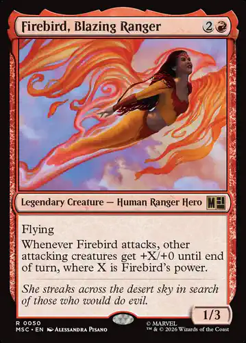 Firebird, Blazing Ranger - msc Spoiler