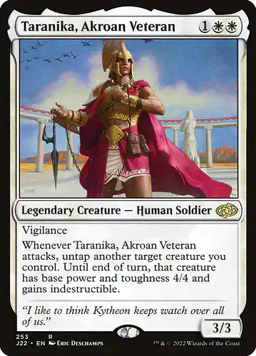 Taranika, Akroan Veteran - j22 Spoiler