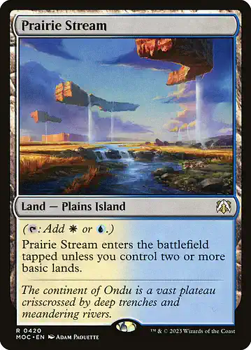 Prairie Stream - moc Spoiler