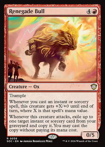 Renegade Bull - soc Spoiler