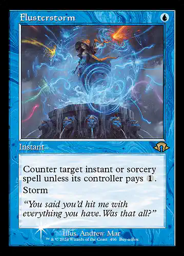 Flusterstorm - mh3 Spoiler