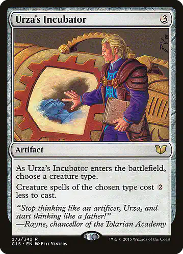Urza's Incubator - c15 Spoiler