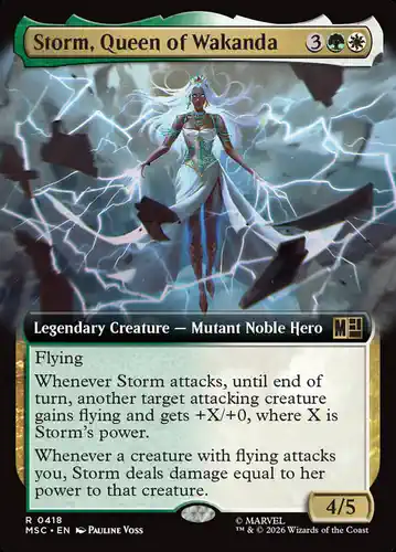 Storm, Queen of Wakanda - msc Spoiler