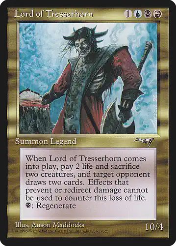 Lord of Tresserhorn - all Spoiler