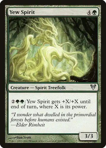 Yew Spirit - avr Spoiler