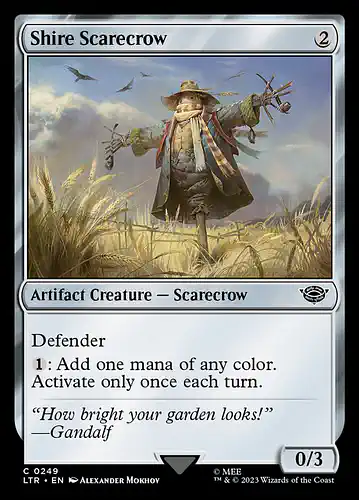 Shire Scarecrow - ltr Spoiler