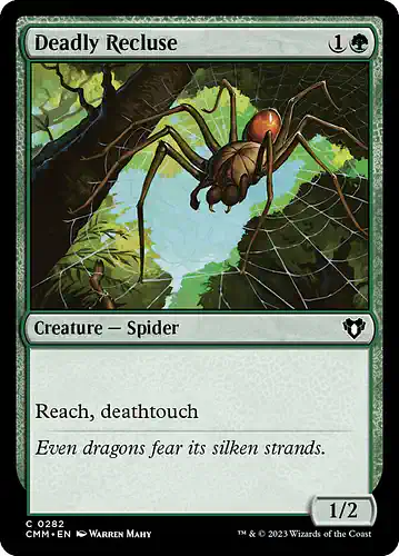 Deadly Recluse - cmm Spoiler