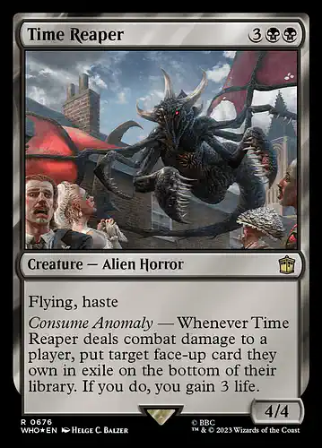 Time Reaper - who Spoiler