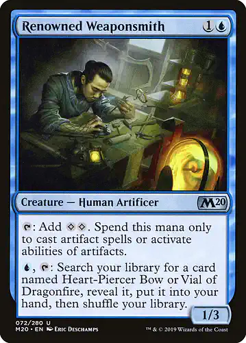 Renowned Weaponsmith - m20 Spoiler