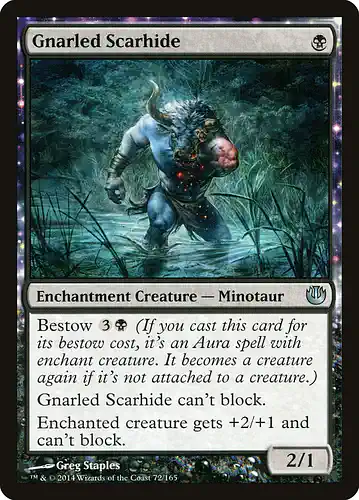 Gnarled Scarhide - jou Spoiler