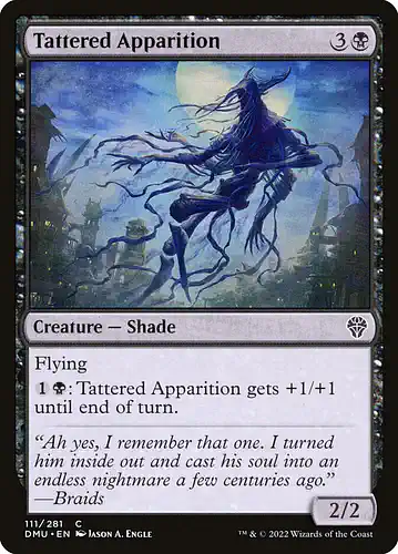 Tattered Apparition - dmu Spoiler