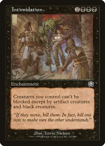 Intimidation - mmq Spoiler