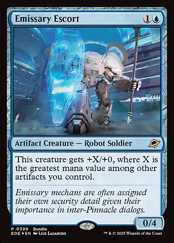 Emissary Escort - eoe Spoiler