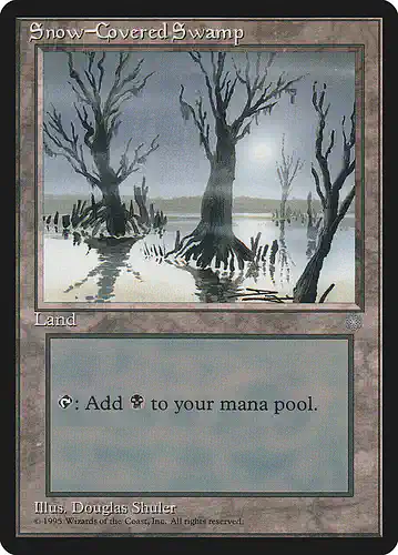 Snow-Covered Swamp - ice Spoiler