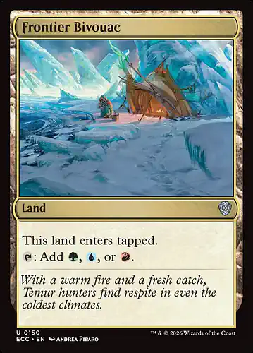 Frontier Bivouac - ecc Spoiler
