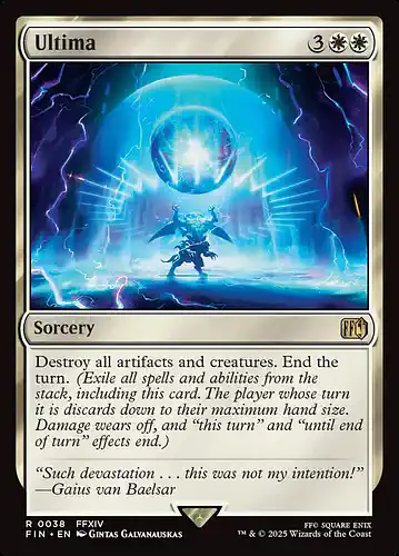 Ultima - fin Spoiler