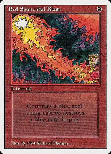 Red Elemental Blast - sum Spoiler