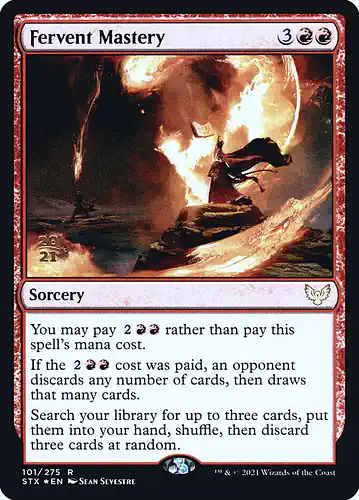 Fervent Mastery - stx Spoiler