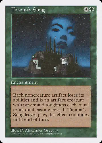 Titania's Song - 5ed Spoiler