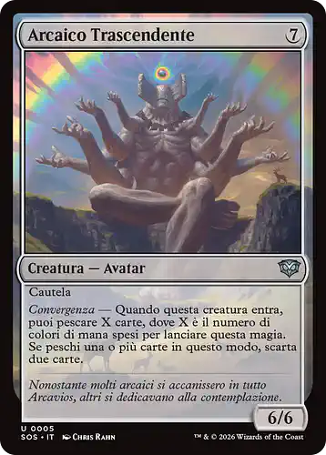 Transcendent Archaic - sos Spoiler
