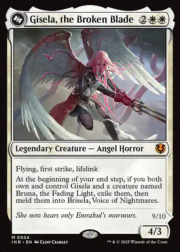 Gisela, the Broken Blade - inr Spoiler