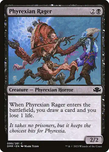 Phyrexian Rager - dmr Spoiler