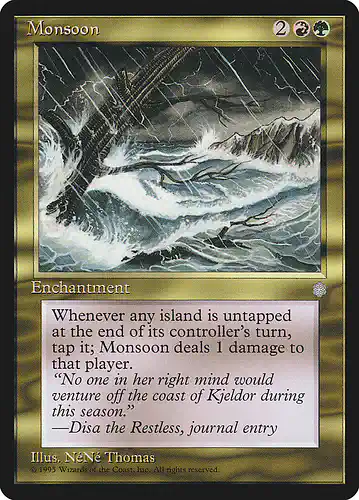 Monsoon - ice Spoiler