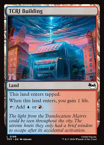 TCRI Building - tmt Spoiler