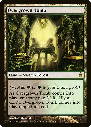 Overgrown Tomb - rav Spoiler