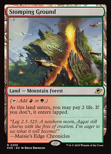 Stomping Ground - eoe Spoiler