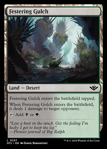Festering Gulch - otj Spoiler