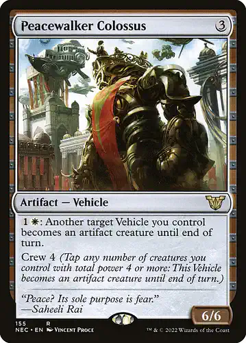 Peacewalker Colossus - nec Spoiler