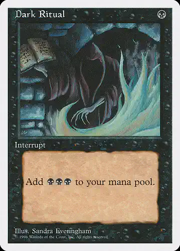 Dark Ritual - itp Spoiler