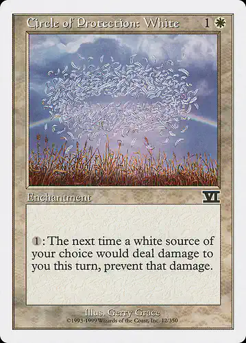 Circle of Protection: White - 6ed Spoiler