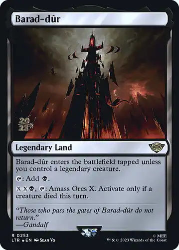 Barad-dûr - ltr Spoiler