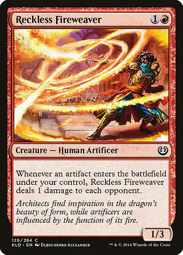Reckless Fireweaver - kld Spoiler
