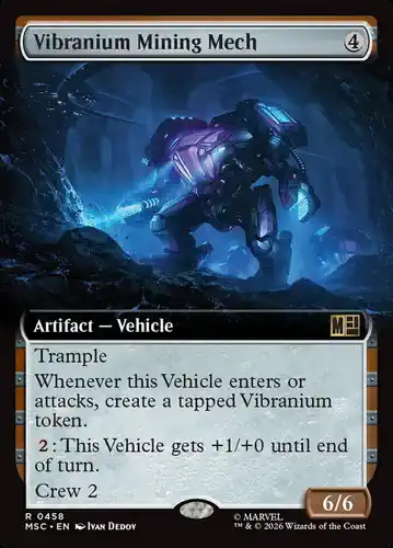 Vibranium Mining Mech - msc Spoiler