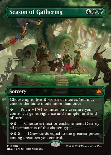Season of Gathering - blb Spoiler