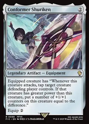 Conformer Shuriken - fic Spoiler